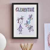 Amber &amp; Fern Kids' A3 Artwork Display Frame