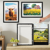 Amber &amp; Fern Kids' A3 Artwork Display Frame