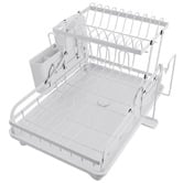 Amber &amp; Fern Porcia 2 Tier Foldable Dish Drying Rack
