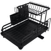 Amber &amp; Fern Porcia 2 Tier Foldable Dish Drying Rack
