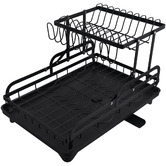 Amber &amp; Fern Porcia 2 Tier Foldable Dish Drying Rack