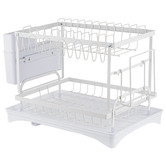Amber &amp; Fern 2 Tier Grayson Steel Dish Drying Rack