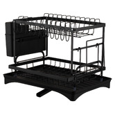 Amber &amp; Fern 2 Tier Grayson Steel Dish Drying Rack