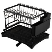 Amber &amp; Fern 2 Tier Grayson Steel Dish Drying Rack