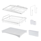 Amber &amp; Fern 2 Tier Grayson Steel Dish Drying Rack