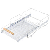 Amber &amp; Fern White Grayson Steel Bowl Drying Rack