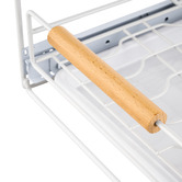 Amber &amp; Fern White Grayson Steel Bowl Drying Rack