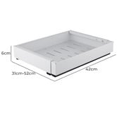 Amber &amp; Fern Elodie Pull-Out Extendable Steel Cabinet Tray