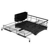Amber &amp; Fern Naleah Expandable Steel Dish Drying Rack