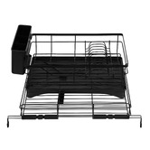 Amber &amp; Fern Naleah Expandable Steel Dish Drying Rack