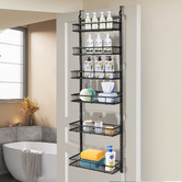 Amber &amp; Fern 6 Tier Percy Steel Over-the-Door Shower Caddy