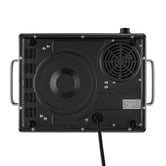 Amber &amp; Fern Lino 30cm Black Single Zone Portable Ceramic Induction Cooktop