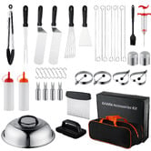 Amber &amp; Fern 43 Piece Lester Stainless Steel BBQ Tool Set