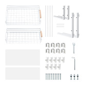 Amber &amp; Fern Denuvo 2 Tier Slide-Out Under Sink Organiser