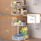 Amber &amp; Fern Denuvo 2 Tier Slide-Out Under Sink Organiser