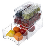 Amber &amp; Fern 14 Piece Albany Refrigerator Storage Bin Set