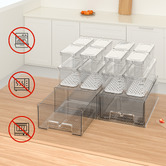 Amber &amp; Fern 14 Piece Albany Refrigerator Storage Bin Set