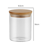 Amber &amp; Fern 6 Piece Alto Borosilicate Glass Storage Jar Set