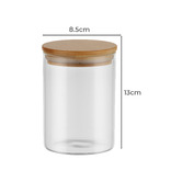 Amber &amp; Fern 6 Piece Alto Borosilicate Glass Storage Jar Set