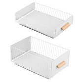 Amber &amp; Fern 2 Piece Ophelia Pull-Out Kitchen Cabinet Organiser Set