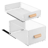 Amber &amp; Fern 2 Piece Ophelia Pull-Out Kitchen Cabinet Organiser Set
