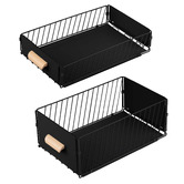 Amber &amp; Fern 2 Piece Ophelia Pull-Out Kitchen Cabinet Organiser Set
