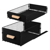 Amber &amp; Fern 2 Piece Ophelia Pull-Out Kitchen Cabinet Organiser Set
