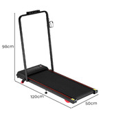 Amber &amp; Fern Jett Electric Walking Pad with Handrail