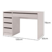 Amber &amp; Fern Layla 5 Drawer Desk