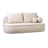 Amber &amp; Fern Nancy 4 Seater Double Boucle Sofa Bed with Storage