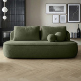 Amber &amp; Fern Nancy 4 Seater Double Boucle Sofa Bed with Storage