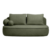 Amber &amp; Fern Nancy 4 Seater Double Boucle Sofa Bed with Storage