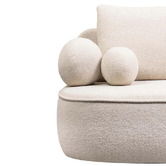 Amber &amp; Fern Nancy 4 Seater Double Boucle Sofa Bed with Storage