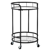 Amber &amp; Fern Ateco Steel Bar Cart