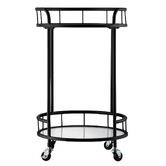 Amber &amp; Fern Ateco Steel Bar Cart