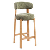 Amber &amp; Fern 65cm Cecil I Chenille Bar Stools