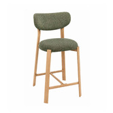 Amber &amp; Fern 65cm Laurent Chenille Bar Stools