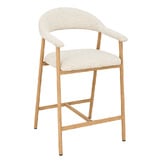 Amber &amp; Fern 65cm Palmera I Upholstered Bar Stools