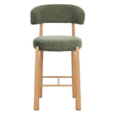 Amber &amp; Fern 65cm Ellis I Chenille Bar Stools