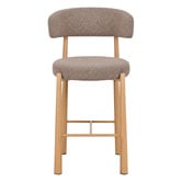 Amber &amp; Fern 65cm Ellis I Chenille Bar Stools