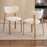 Amber &amp; Fern Laurent Chenille Dining Chairs