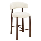 Amber &amp; Fern 65cm Ellis II Chenille Bar Stools