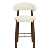 Amber &amp; Fern 65cm Ellis II Chenille Bar Stools