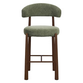 Amber &amp; Fern 65cm Ellis II Chenille Bar Stools