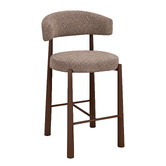Amber &amp; Fern 65cm Ellis II Chenille Bar Stools
