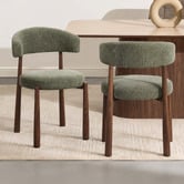 Amber &amp; Fern Ellis Chenille Dining Chairs