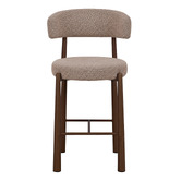Amber &amp; Fern 65cm Ellis II Chenille Bar Stools