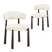 Amber &amp; Fern Ellis Chenille Dining Chairs