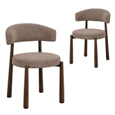 Amber &amp; Fern Ellis Chenille Dining Chairs
