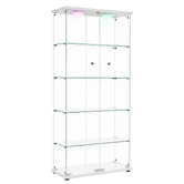 Amber &amp; Fern Lirra 5 Tier Display Cabinet with LED